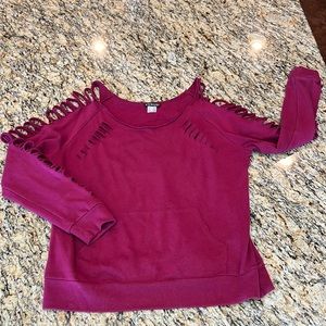 “Cutout” sweatshirt!